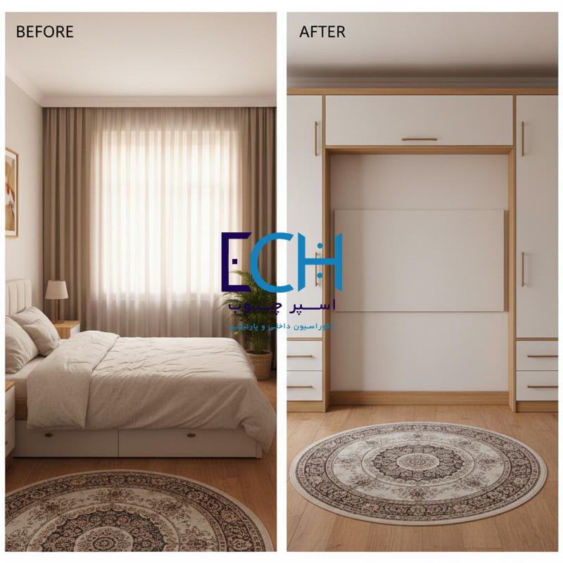 مزایای استفاده از تخت کم جا